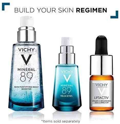 L'Oreal Vichy Mineral 89 Fortifying & Plumping Daily Booster kasdienis veido serumas, 30 ml