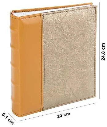 Victoria Collection Albumas B 10x15/200M Flower-3, smėlio spalvos