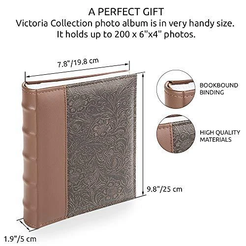 Victoria Collection Album B 10x15/200M Flower-4, rudas
