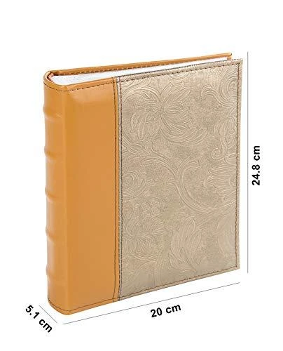 Nuotraukų rėmelis Victoria Collection Albumas B 10x15/200M Flower-3, smėlio spalvos