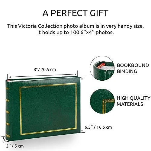 Victoria Collection Albumas B 10x15/100M Classic, žalia