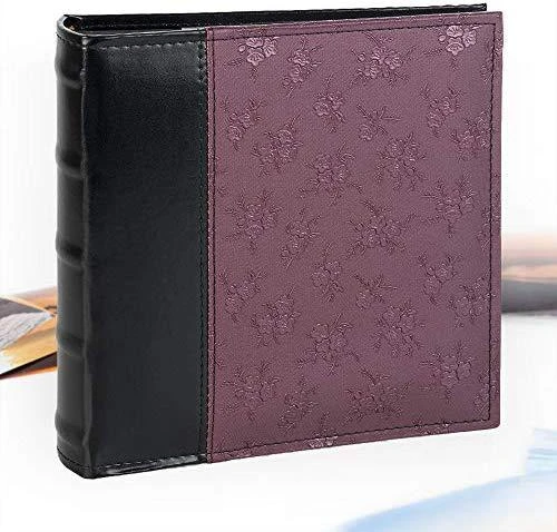 Nuotraukų rėmelis Victoria Collection Albumas B 10x15/200MS Flower-5 BP, purpurinis