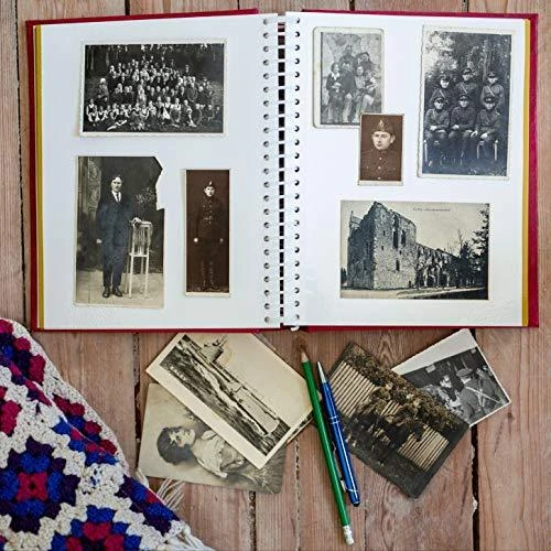 Victoria Collection Albumas SA60S Magnetic 60pgs Classic, raudonas