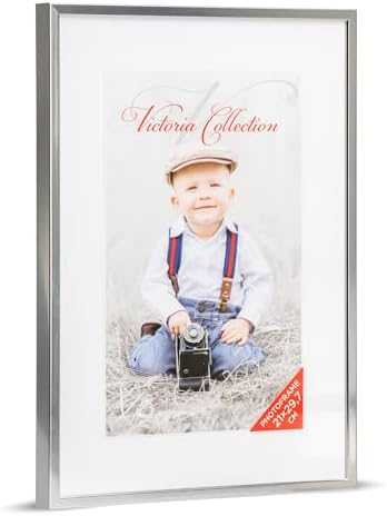 Nuotraukų rėmelis Victoria Collection Photo frame Aliuminio 21x29,7cm (A4), sidabrinis | Sourcing