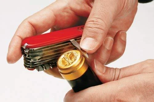 Šveicarija Victorinox Climber juodas peilis
