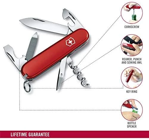 Šveicarija Peilis Victorinox Sportsman