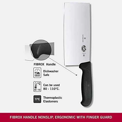 Victorinox FIBROX kiniško stiliaus šefo peilis, ilgis 180/308 mm