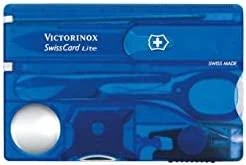 Victorinox SWISSCARD LITE mėlynas skaidrus