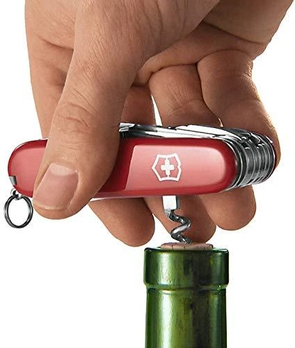 Victorinox peilis atidaro vyno butelį