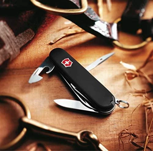 Šveicarija Victorinox Spartan juodas peilis