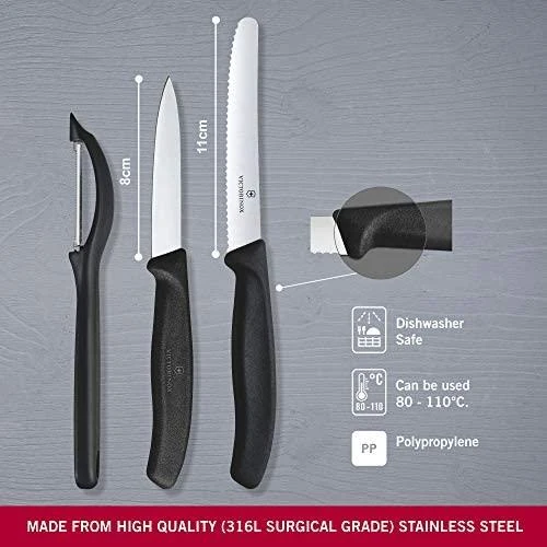 VICTORINOX STALO RINKINYS IŠ 3 ĮRANKIŲ SWISS CLASSIC