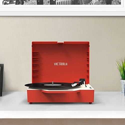 Patefonas Victrola Re-Spin VSC-725SB, Raudonos spalvos