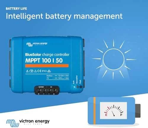 Victron Energy „BlueSolar 100/50 MPPT“ filtrai