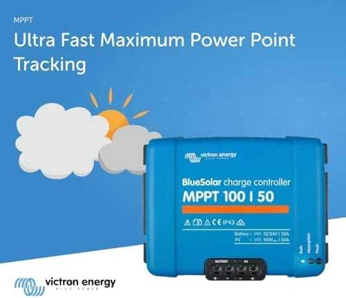 Victron Energy „BlueSolar 100/50 MPPT“ filtrai