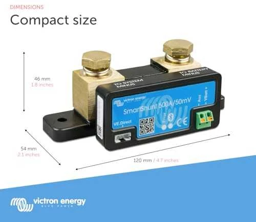 Victron Energy SmartShunt 500A/50mV