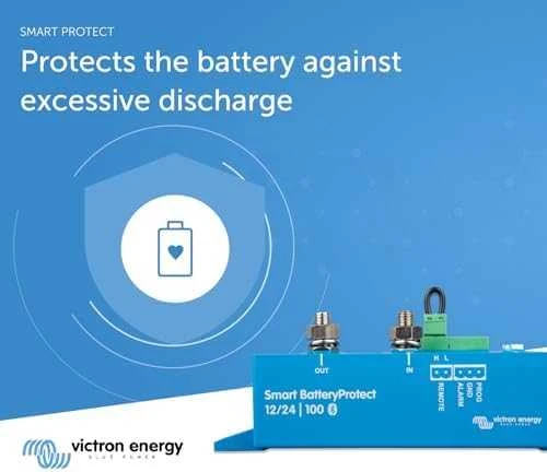 Išmani akumuliatorių apsauga nuo gilaus iškrovimo Smart BatteryProtect 12/24V-100A, Victron Energy