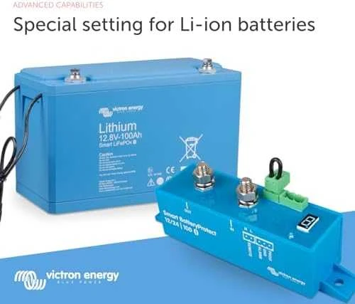 Išmani akumuliatorių apsauga nuo gilaus iškrovimo Smart BatteryProtect 12/24V-100A, Victron Energy