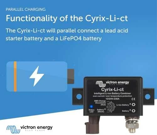 Victron Energy Cyrix-Li-ct 12/24V-230A sujungiklis