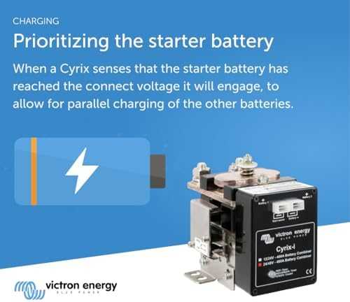 Dėklas Victron Energy „Cyrix-i“ 24/48 V-400 A išmanusis jungiklis