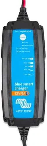 Victron Energy Mėlyna Smart IP65s įkroviklis 12V 5A + DC jungtis