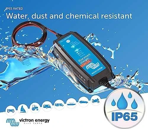 Victron Energy Mėlyna Smart IP65s įkroviklis 12V 5A + DC jungtis