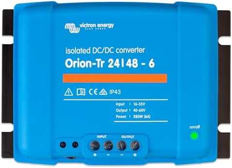 Victron Energy DC-DC keitiklis, izoliuotas Orion-Tr 24/48-6 280 W (ori244828110)