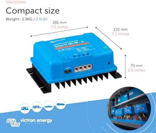 „Victron Energy“ įkroviklis „Victron Energy Orion-Tr 48/48-6A“ (280W)