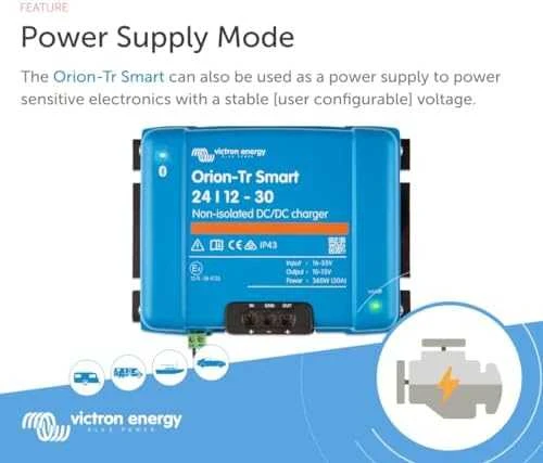 Victron Energy Orion-Tr išmanusis įkroviklis 24/12-30A (neizoliuotas DC-DC keitiklis) ORI241236140