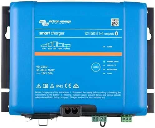 Victron Energy „Phoenix Smart IP43“ įkroviklis 12/50(1+1) 120–240 V