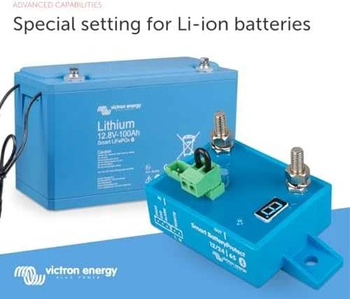 Išmani akumuliatorių apsauga nuo gilaus iškrovimo Smart BatteryProtect 12/24V-65A, Victron Energy