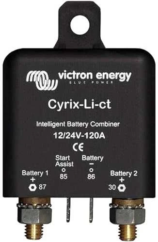 Victron Energy Victron energijos kontaktorius cyrix-li-ct 12/24-120