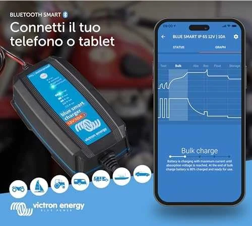 Victron Energy Mėlyna Smart Baterija Charger 12/10