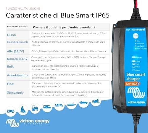 Victron Energy Mėlyna Smart Baterija Charger 12/10