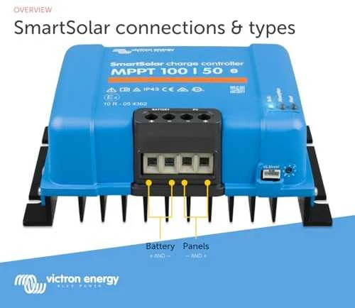 Victron Energy Įkrovimo valdiklis SmartSolar MPPT 100/50