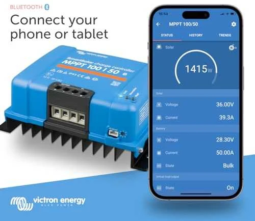 Victron Energy Įkrovimo valdiklis SmartSolar MPPT 100/50