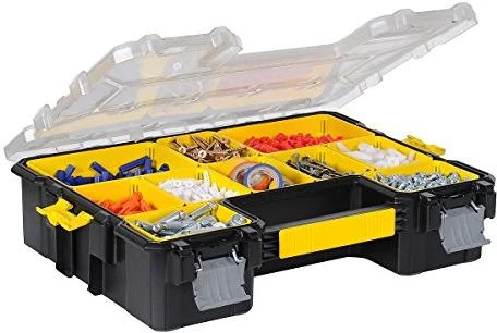 STANLEY® FATMAX® 10 skyrelių profesionalus organizatorius su plastikiniais fiksatoriais (1-97-521)
