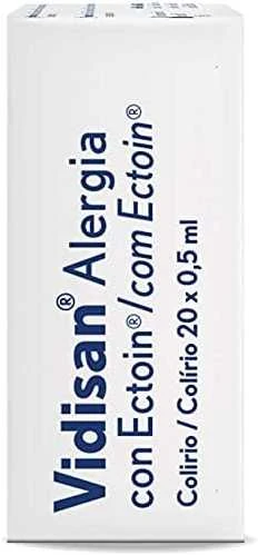 Vidisan Allergy With Ectoin Vienkartinė 20 x 0,5 ml