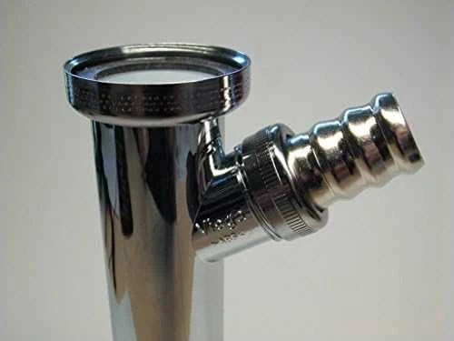 Viega Chromuotas vamzdis su atšaka d32 x 200mm