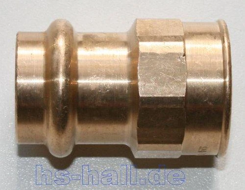 „Viega“ perėjimo jungtis su SC GW 18x3/4'' raudona 294519