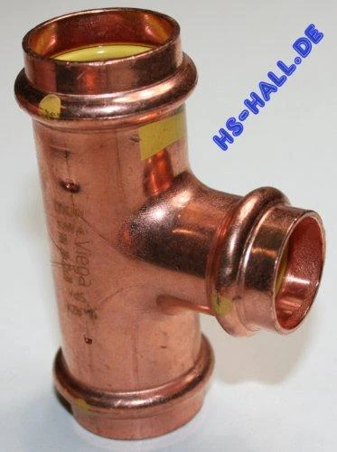 Viega Profipress G marškinėliai su SC-Contur 28x22x28mm vario 346065