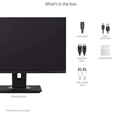 Monitorius ViewSonic VG2456 / 24" / Panel IPS / 1920x1080 / 16:9 / Matinis / 15 ms