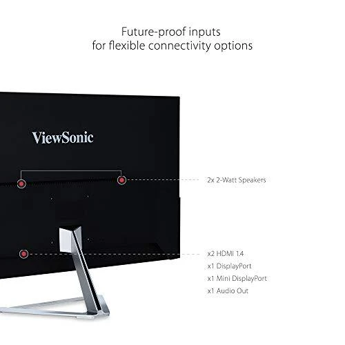 Monitorius VIEWSONIC VX3276-2K-mhd / 31,5" / Panel IPS / 2560x1440 / 16:9