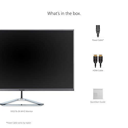 Monitorius VIEWSONIC VX3276-2K-mhd / 31,5" / Panel IPS / 2560x1440 / 16:9