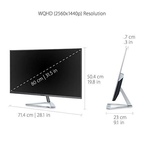 Monitorius VIEWSONIC VX3276-2K-mhd / 31,5" / Panel IPS / 2560x1440 / 16:9