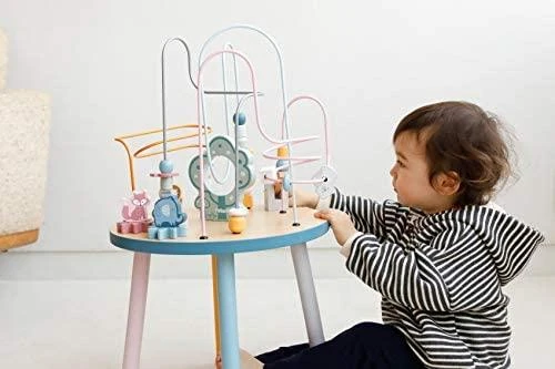Viga Toys Medinis Edukacinis Stalas Manipuliacija Su Gyvūnais