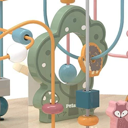 Viga Toys Medinis Edukacinis Stalas Manipuliacija Su Gyvūnais