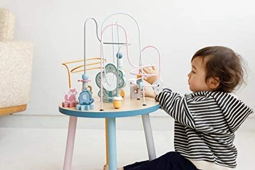 Viga Toys Medinis Edukacinis Stalas Manipuliacija Su Gyvūnais