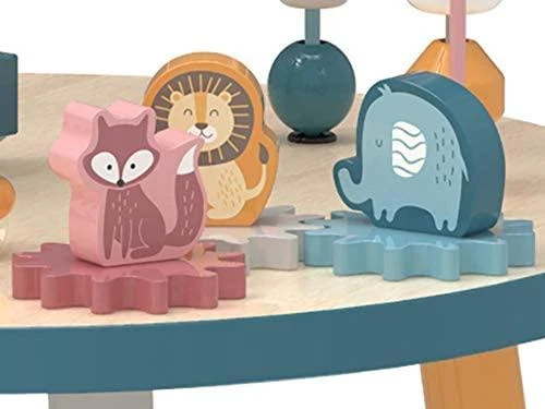 Viga Toys Medinis Edukacinis Stalas Manipuliacija Su Gyvūnais