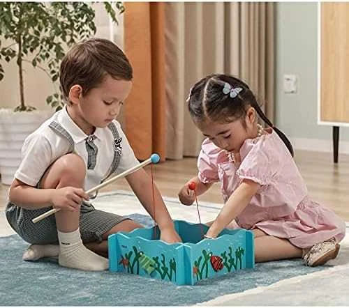 Viga Toys „Viga“ medinis žuvyčių akvariumas