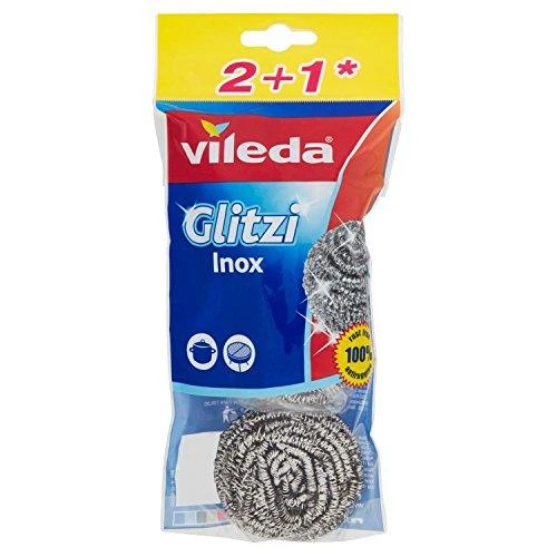 Kempinėlė (sztuka) plieno VILEDA Glitzi Spiral INOX 105176
